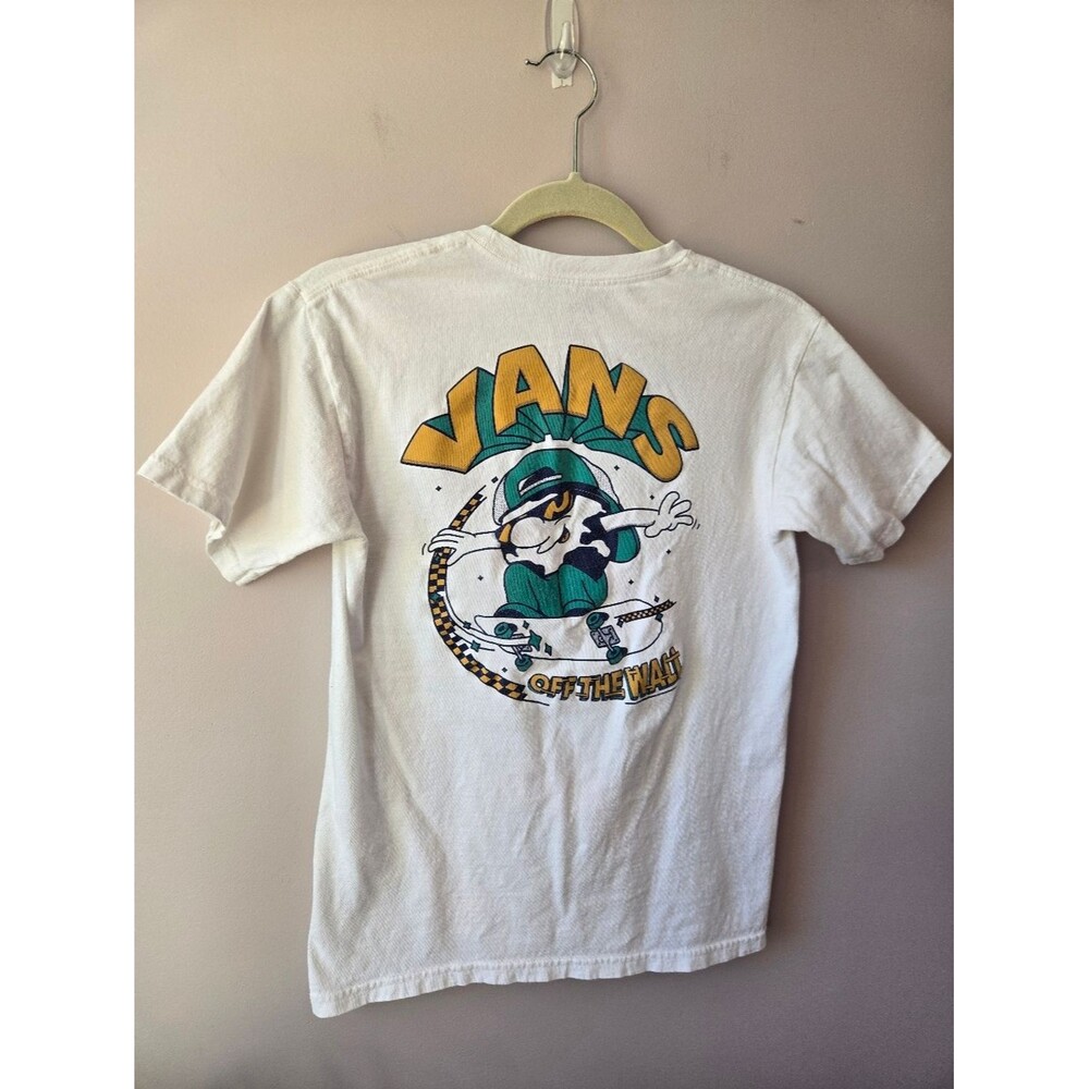 Vans Off The Wall Graphic Astronaut Skater T-Shirt - Men's Small - Picture 3 of 7